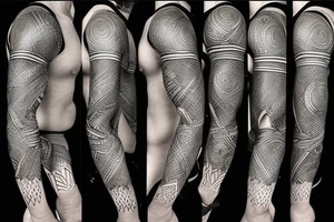African warrior tattoo idea
