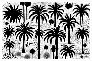 Mallorca vacation

Palm tree with 7 leaves 

39° 34' 0.12 N 2° 38' 58.92 E

Party tattoo idea