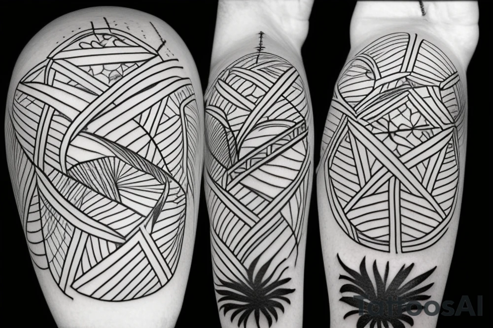 Mallorca island Palm fun tattoo idea