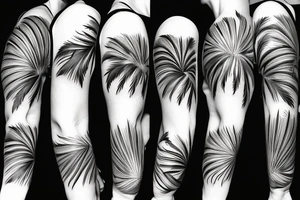 Mallorca island Palm fun tattoo idea