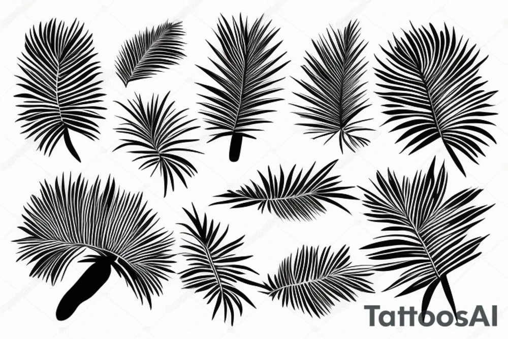 Mallorca Palm tattoo idea