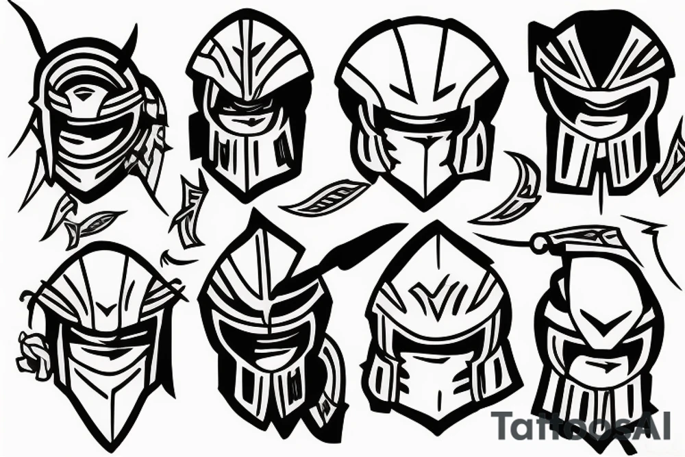 Spartan tattoo idea