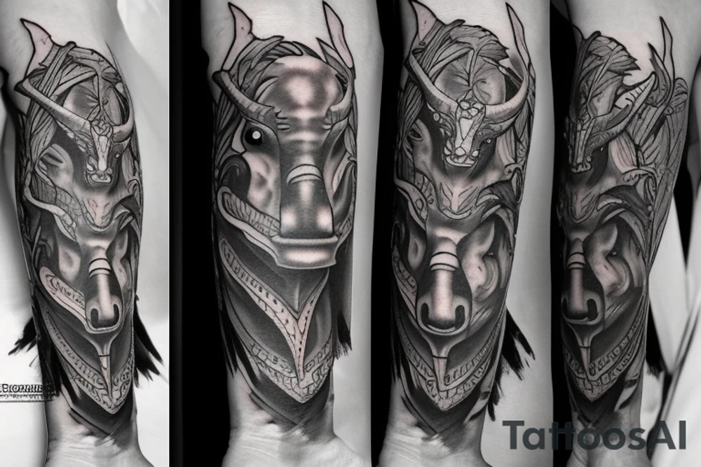 Tauren tattoo idea