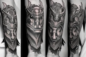 Tauren tattoo idea