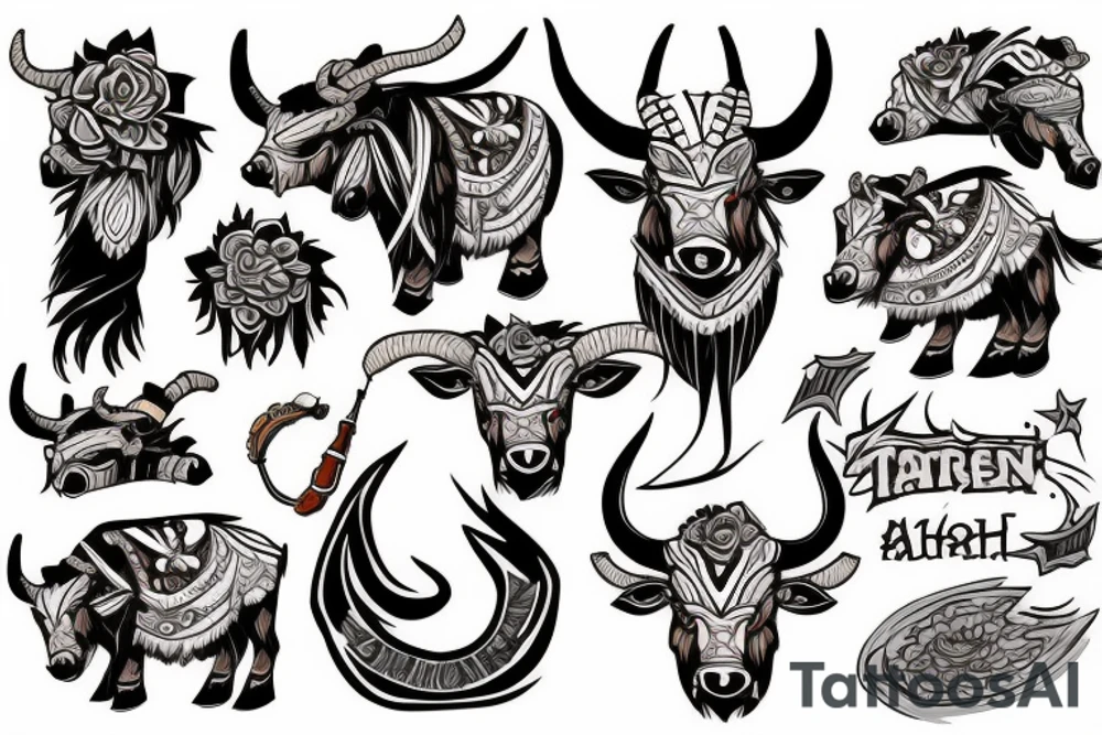 Tauren tattoo idea