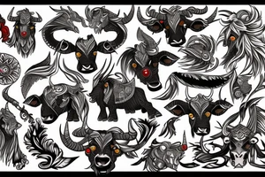 Tauren tattoo idea