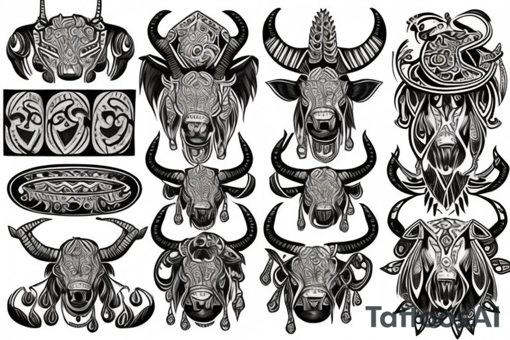 Tauren tattoo idea
