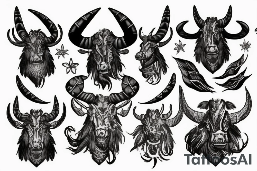 Tauren tattoo idea
