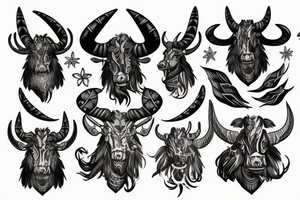 Tauren tattoo idea