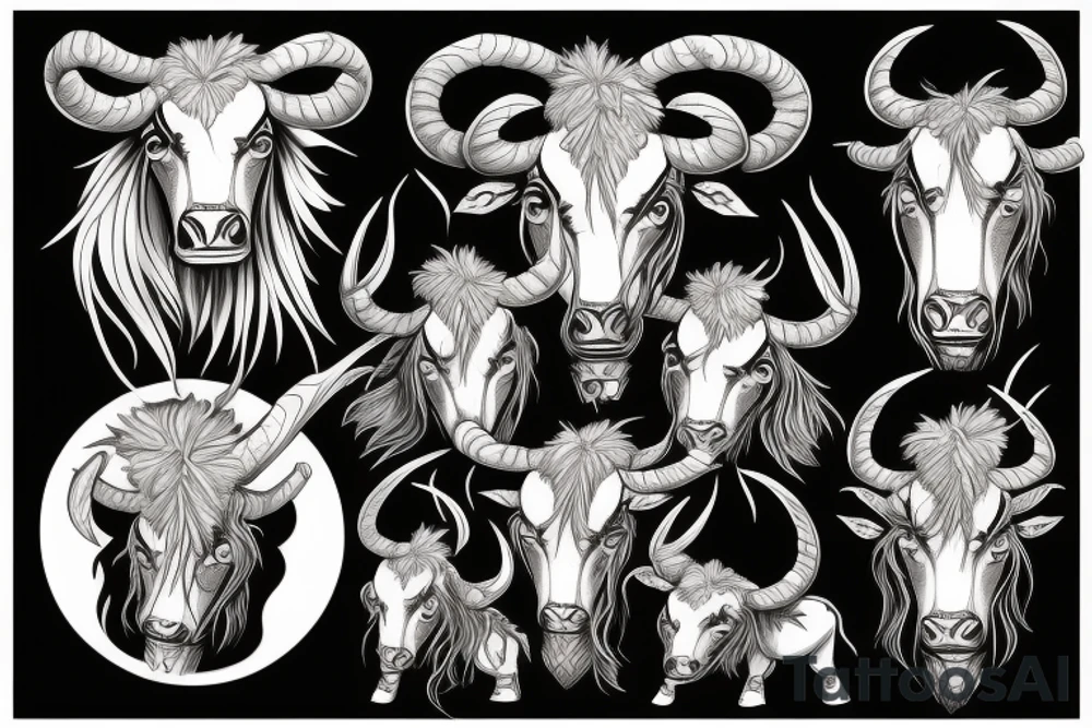 Tauren tattoo idea