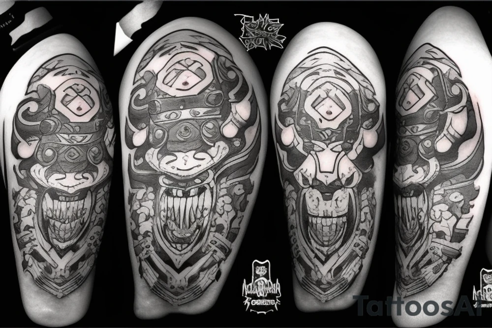 Tauren Warcraft tattoo idea