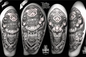 Tauren Warcraft tattoo idea