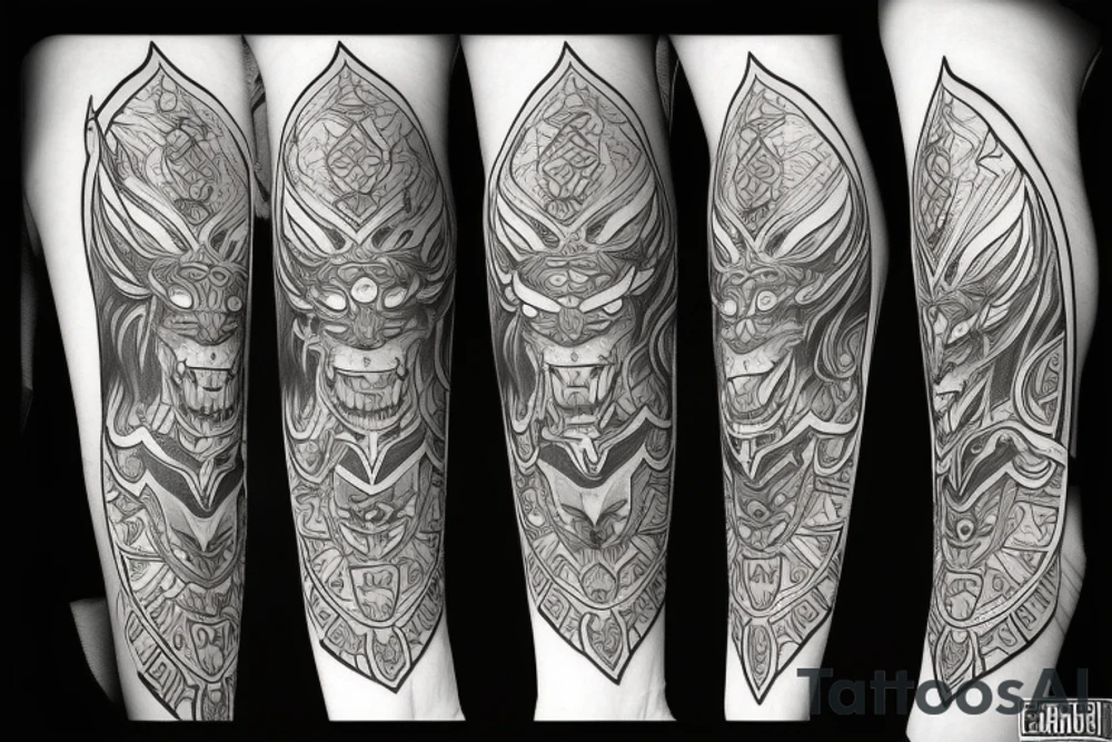 Tauren Warcraft tattoo idea