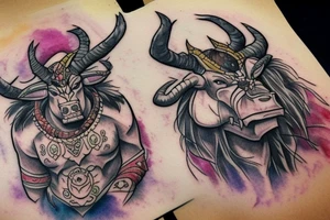 Tauren Warcraft tattoo idea