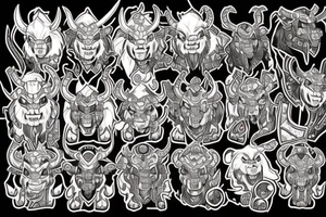 Tauren Warcraft tattoo idea