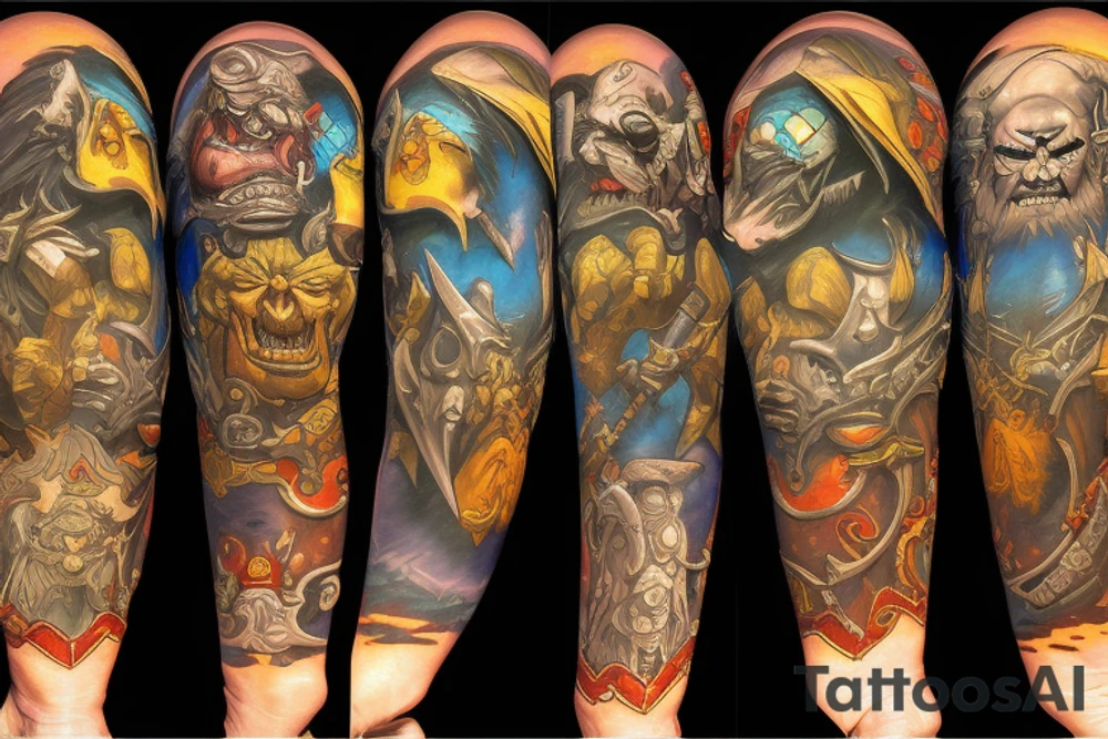Warcraft tattoo idea