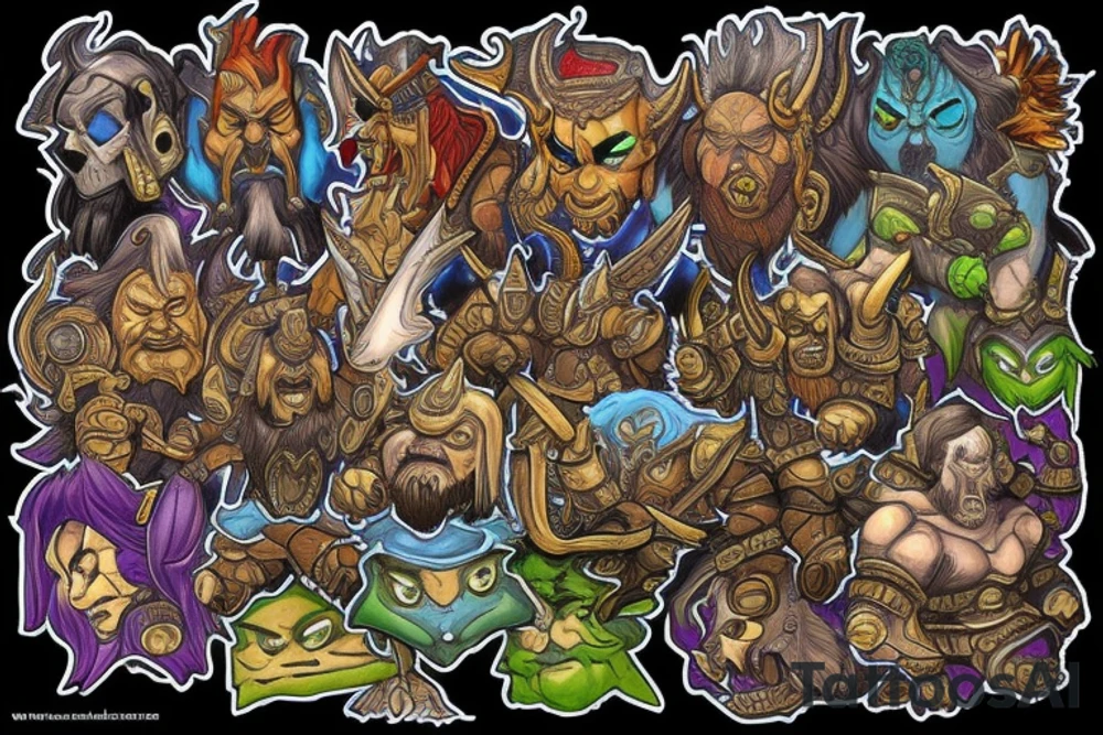 Warcraft tattoo idea