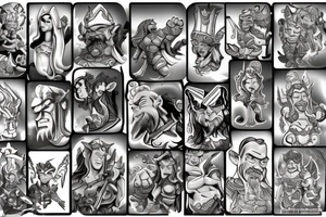 Trall warcraft tattoo idea
