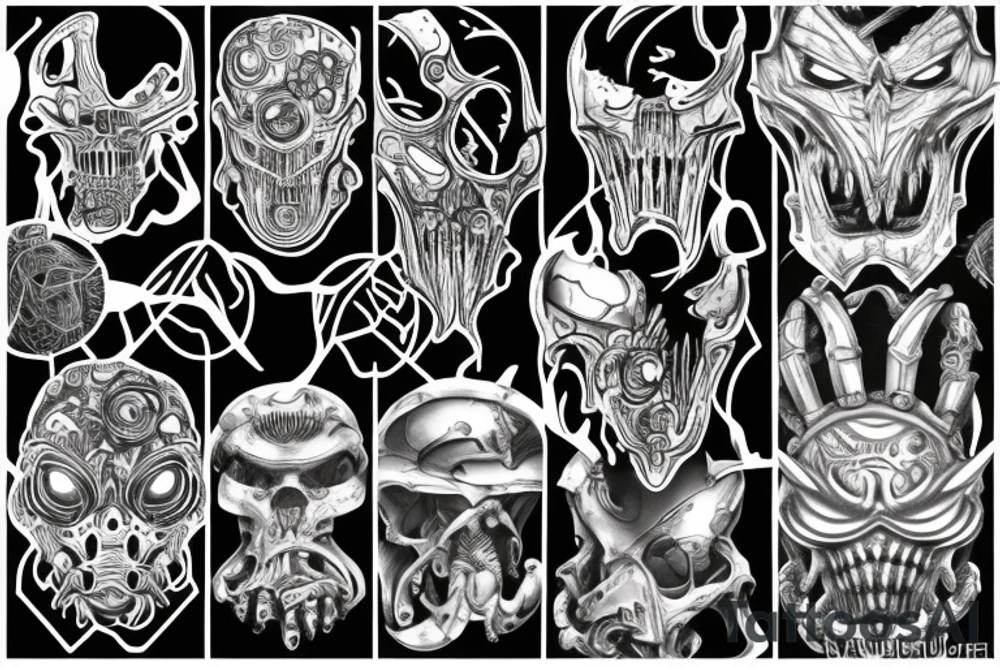 Predator tattoo idea