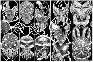 Predator tattoo idea