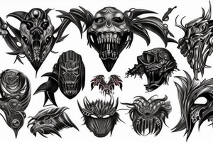 Predator tattoo idea