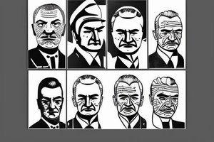 Gazi mustafa kemal ataturk face tattoo idea