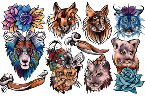 Leo tattoo idea