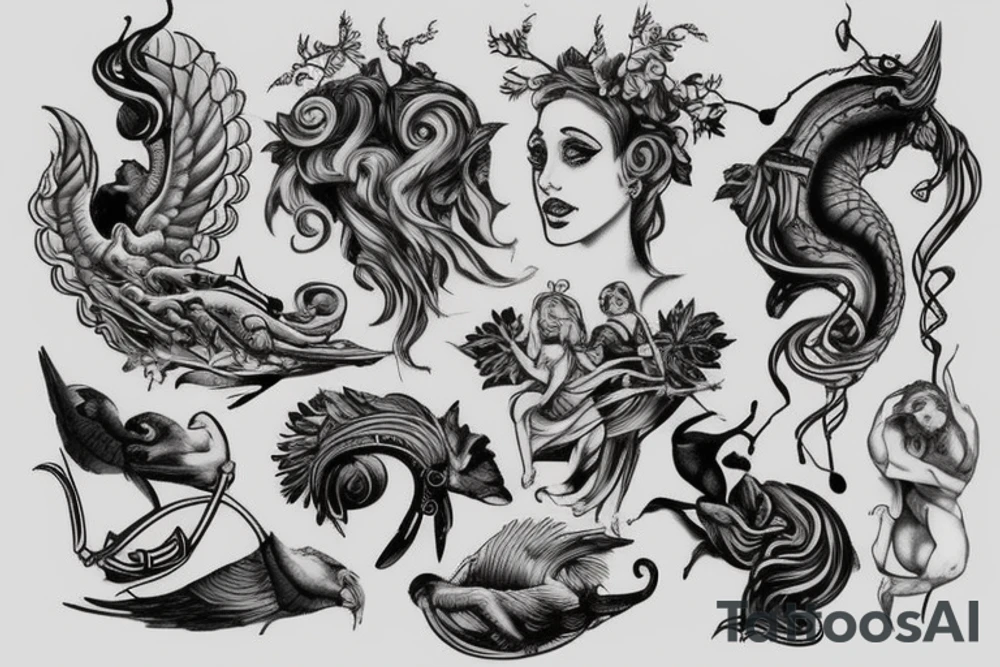 Greek mythology tattoo idea