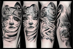 gato con botas tattoo idea