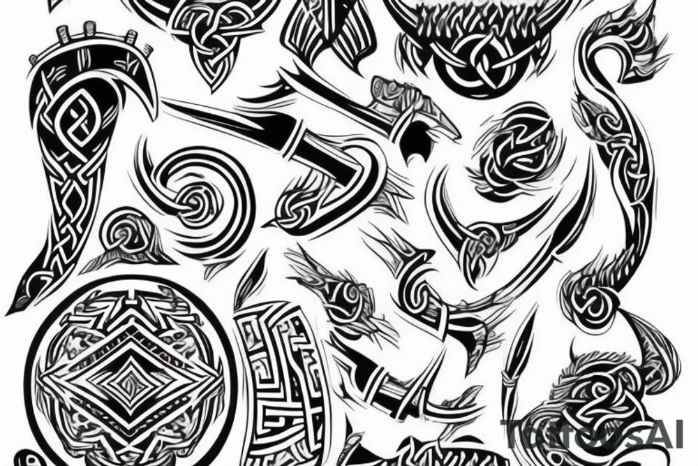 viking tattoo idea