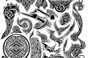 viking tattoo idea