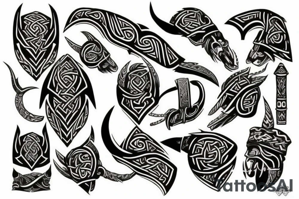 viking tattoo idea