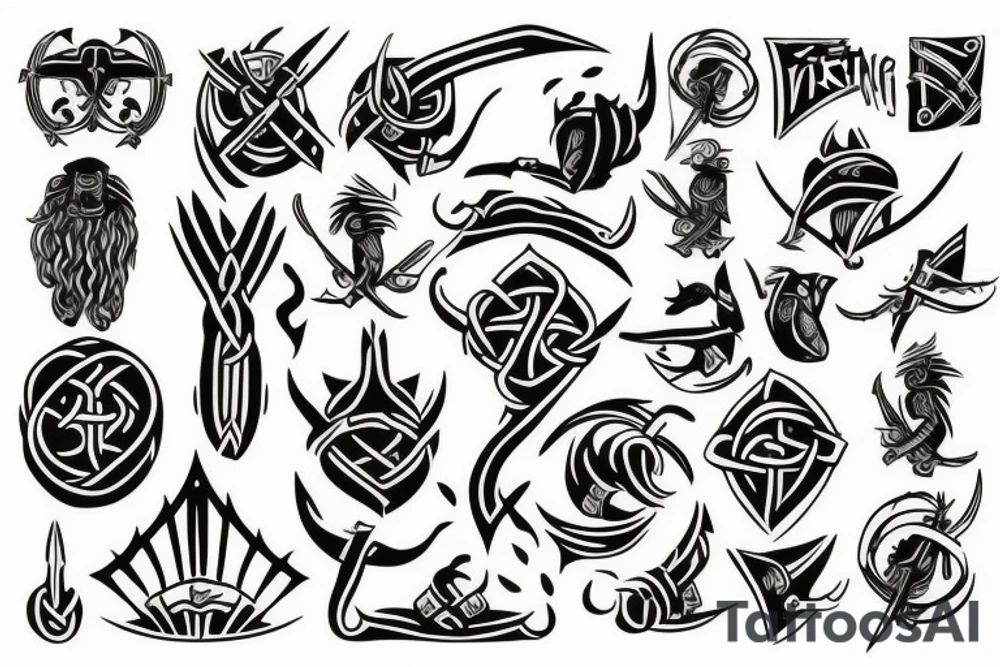 viking tattoo idea