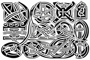 cancer viking runes Hawaii buddhist tattoo idea