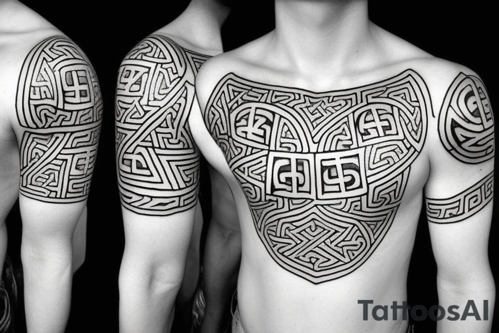 cancer viking runes Hawaii buddhist tattoo idea