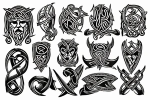 viking tattoo idea