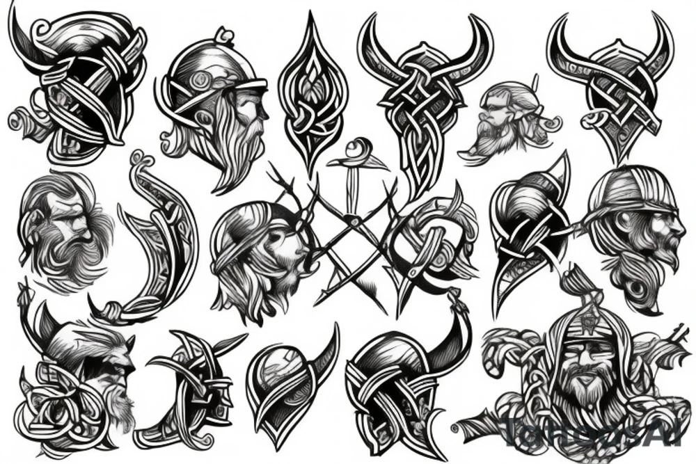 viking tattoo idea