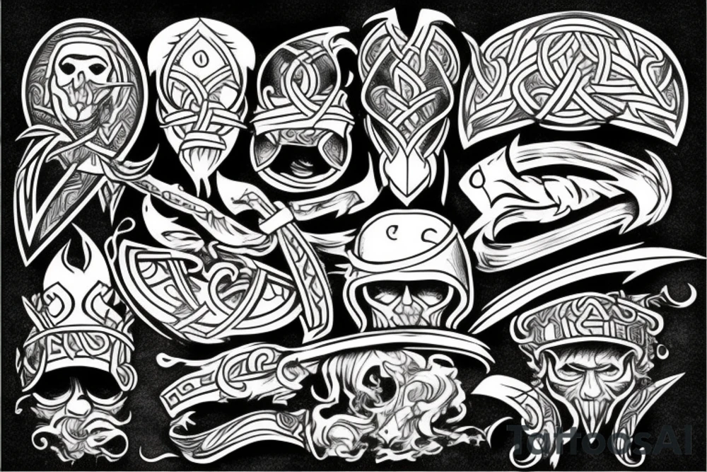 viking tattoo idea