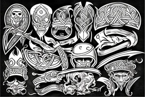 viking tattoo idea