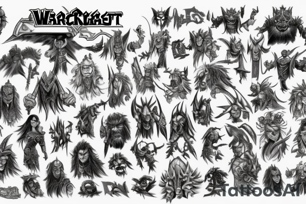 Warcraft rogue tattoo idea