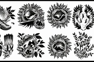 Nature sleeve tattoo idea