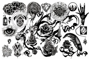 signifying the balance of things tattoo idea