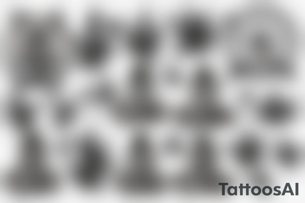 Buddha smokes weed tattoo idea