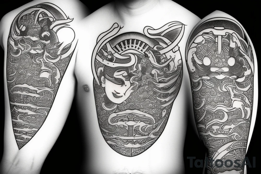 Samurai tattoo idea