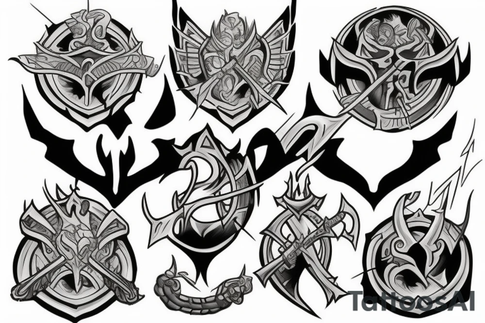 Horde shield tattoo idea