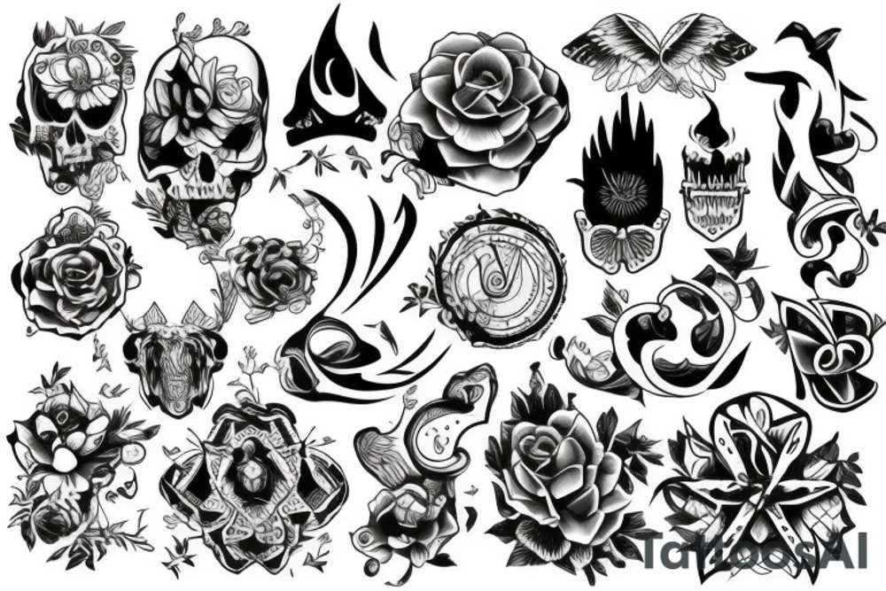 Outdoors tattoo idea