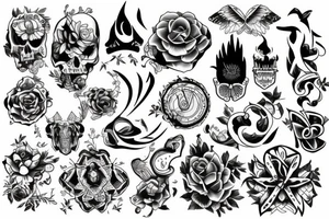 Outdoors tattoo idea