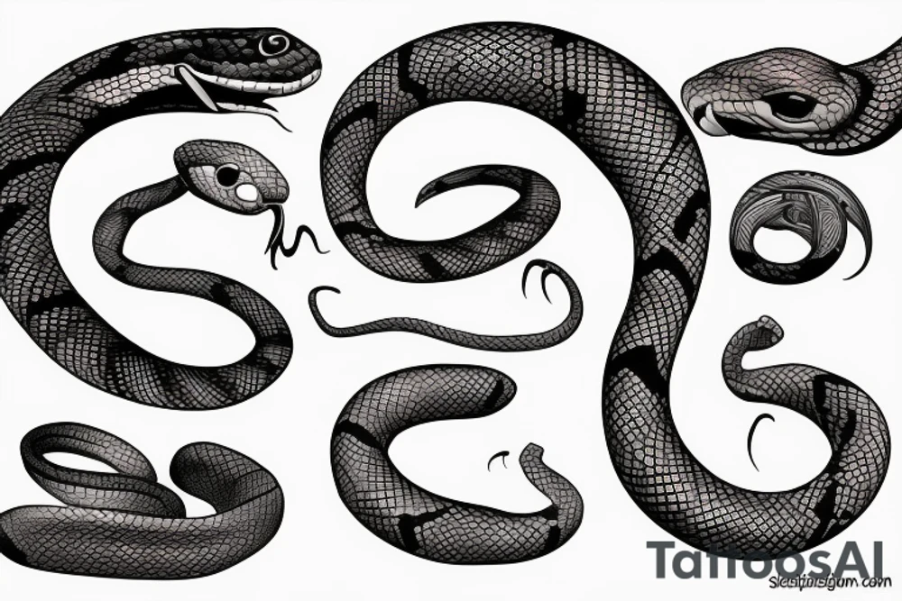 snake tattoo idea