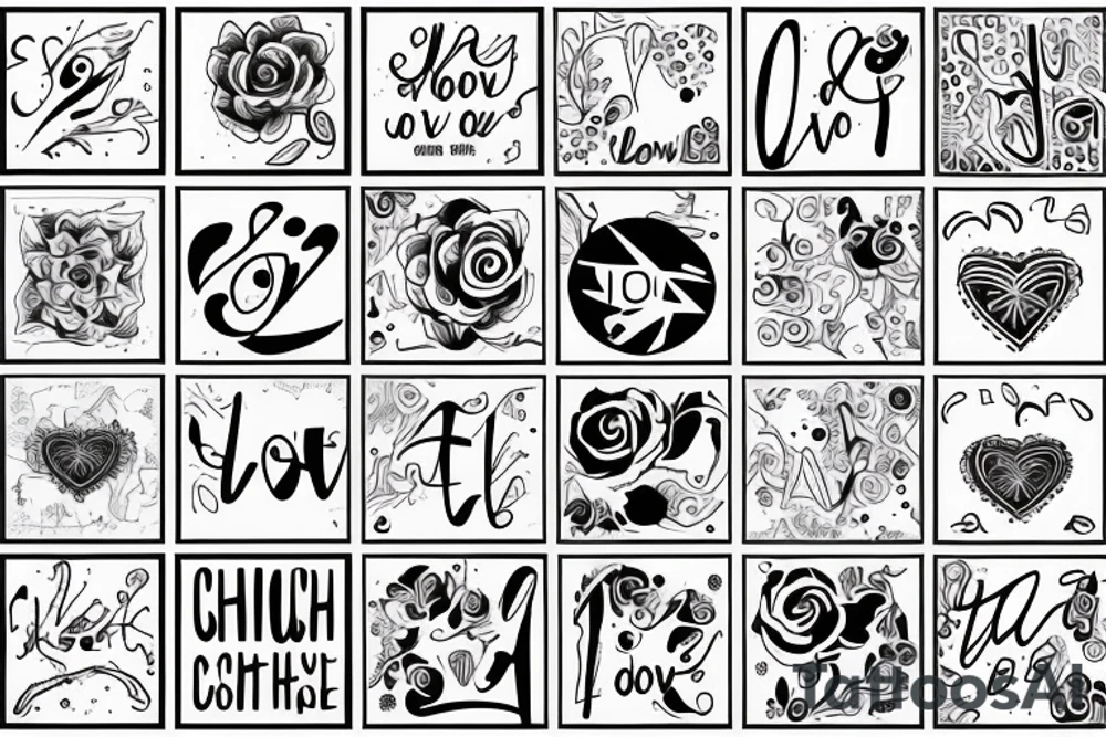 I love her so much tattoo idea