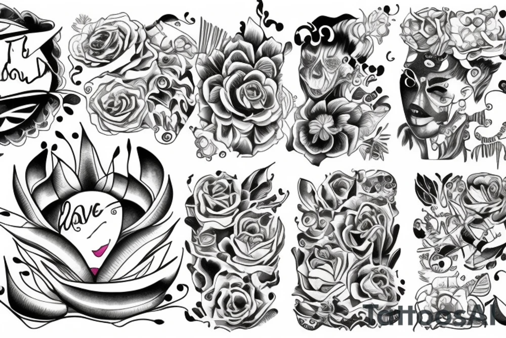 I love her so much tattoo idea